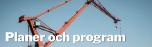 Planer och program