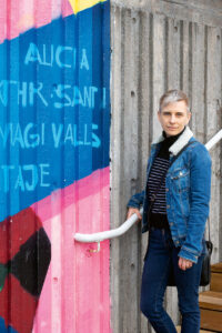Bild på Lisa Ahlqvist. Vänsterpartiet göteborg studier